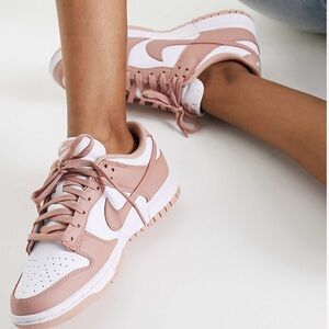 Pink Nike dunks